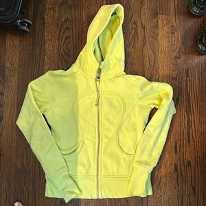 Lululemon scuba zip hoodie